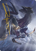 Ria Ivor, Bane of Bladehold Art Card (Gold-Stamped Signature)