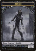 Zombie // Golem Double-Sided Token
