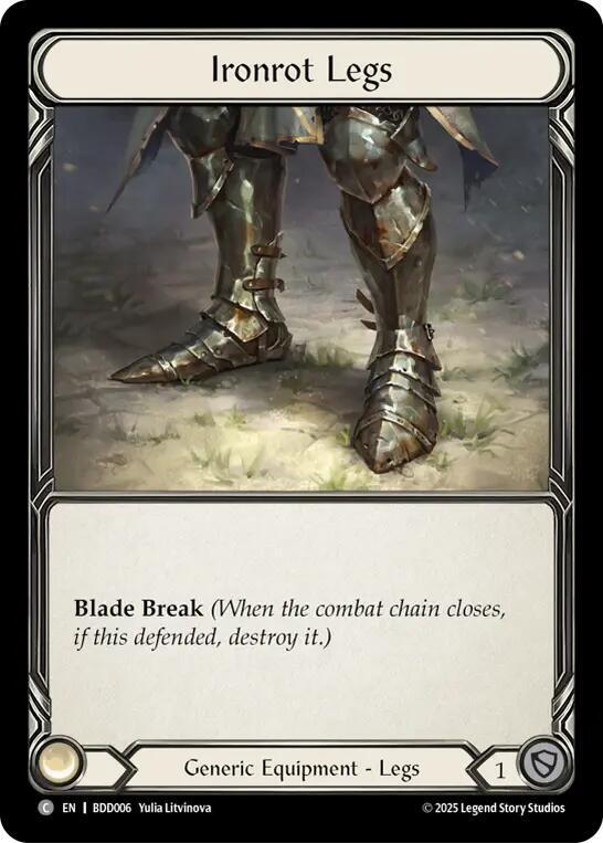 Ironrot Legs
