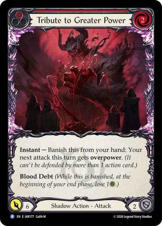 Tribute to Greater Power [Usurp the Shadow Throne]