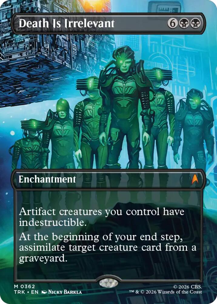 Death Is Irrelevant (Borderless)