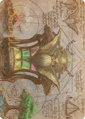 Chromatic Lantern Art Card (Gold-Stamped Signature)