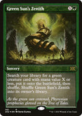 Green Sun's Zenith (Foil Etched)