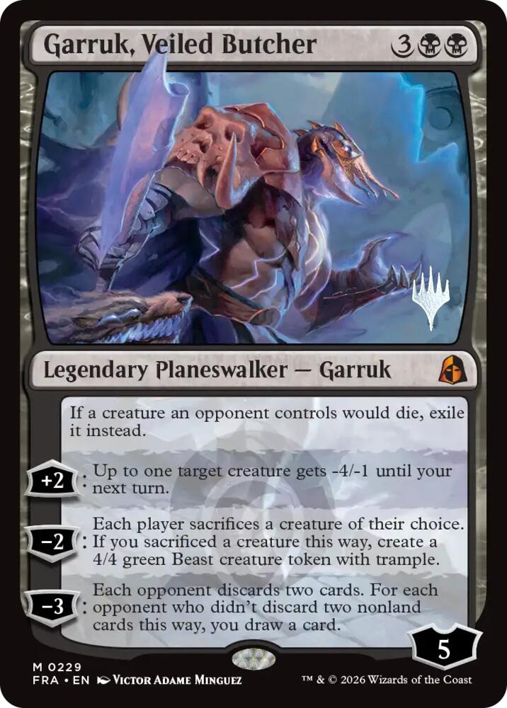 Garruk, Veiled Butcher [Promo Pack: Reality Fracture]