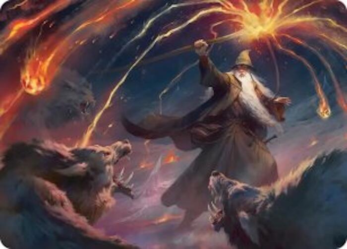 Gandalf, Shadow's Foe Art Card