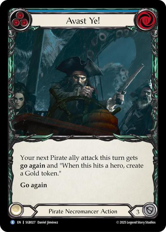 Avast Ye! (Blue)