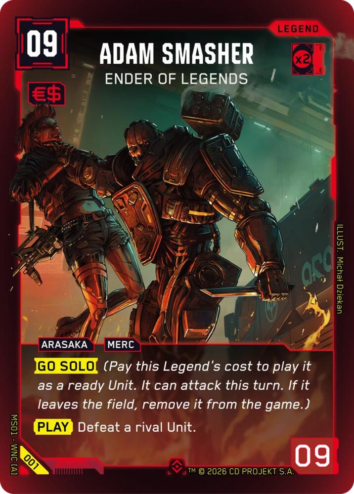 Adam Smasher - Ender of Legends (Epic) [Welcome to Night City - Retail]
