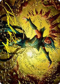 Dragonsguard Elite Art Card (16/81) (Gold-Stamped Signature)