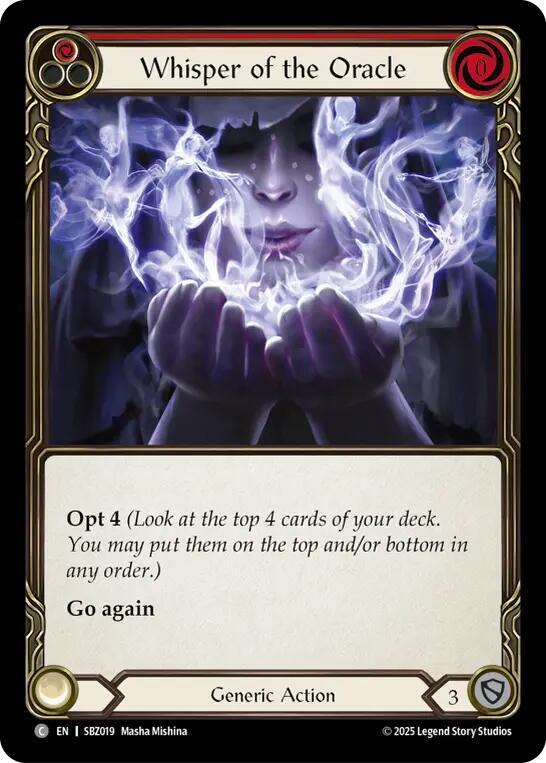 Whisper of the Oracle (Red)