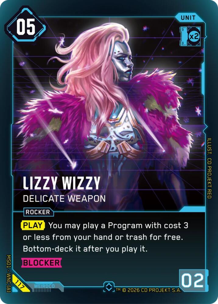 Lizzy Wizzy - Delicate Weapon [Welcome to Night City - Retail]