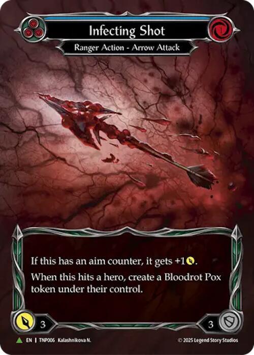 Infecting Shot (Blue) (Marvel) - TNP006