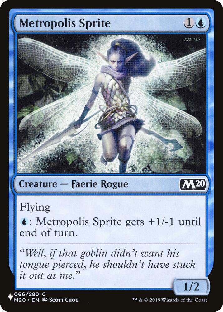 Metropolis Sprite [The List Reprints]