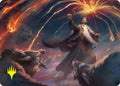 Gandalf, Shadow's Foe Art Card (Gold-Stamped)