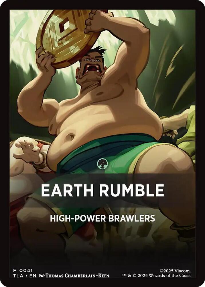 Earth Rumble Theme Card