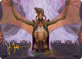 Kheru Goldkeeper Art Card (36/54) (Gold-Stamped Signature)
