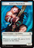 Ajani's Pridemate // Mowu Double-Sided Token