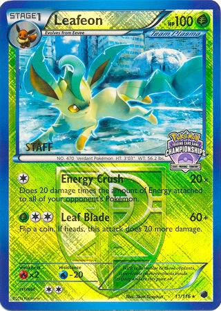 Leafeon - 11/116 (State Championships) [Staff]