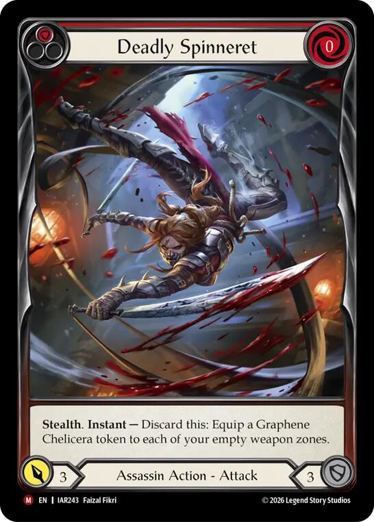 Deadly Spinneret [Usurp the Shadow Throne]