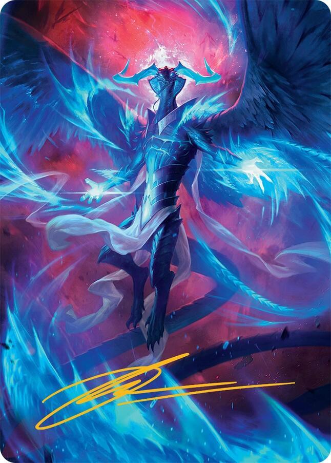 Ugin, Eye of the Storms Art Card (48/54) (Gold-Stamped Signature)