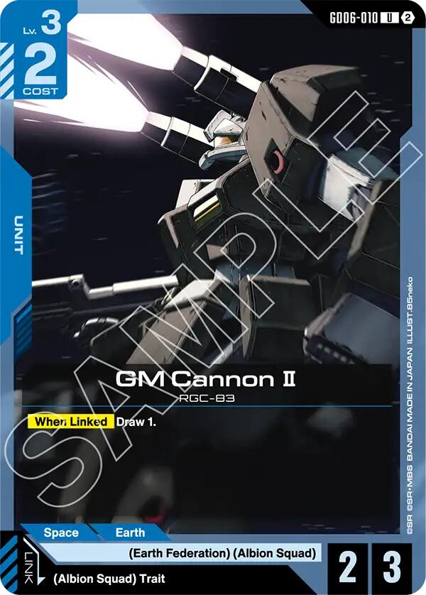 GM Cannon II - GD06-010 [Stardust Trails]