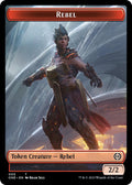 Rebel // The Hollow Sentinel Double-sided Token