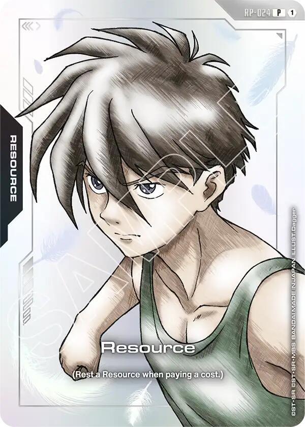 Resource (RP-024) (Mobile Suit Gundam Wing)