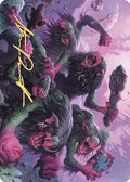 Hagi Mob Art Card (Gold-Stamped Signature)