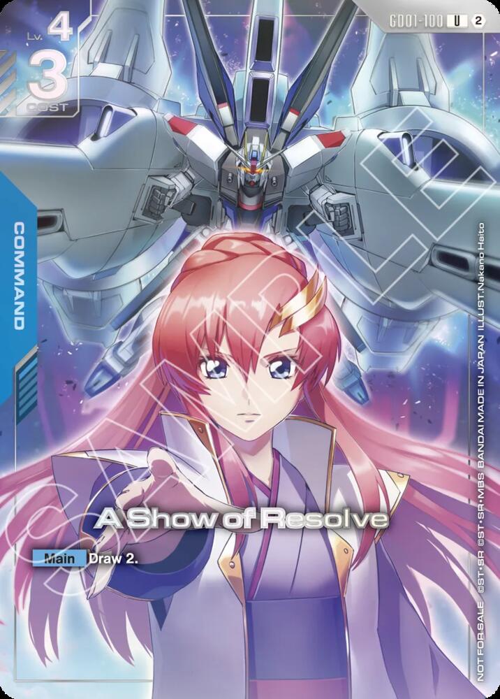 A Show of Resolve (1st Anniversary Event)