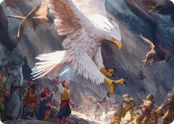 The Eagles Are Coming! Art Card