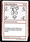 Mana Abundance (No PW Symbol)