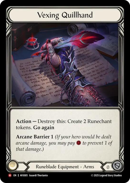 Vexing Quillhand