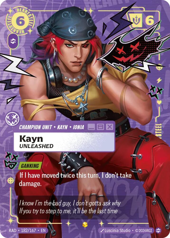Kayn, Unleashed (Overnumbered) [Radiance]
