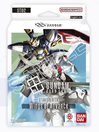 Gundam Card Game: Starter Deck Display – Wings of Advance [ST02]