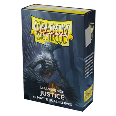 Dragon Shield Japanese Card Sleeves - Box 60 - Dual Matte Justice