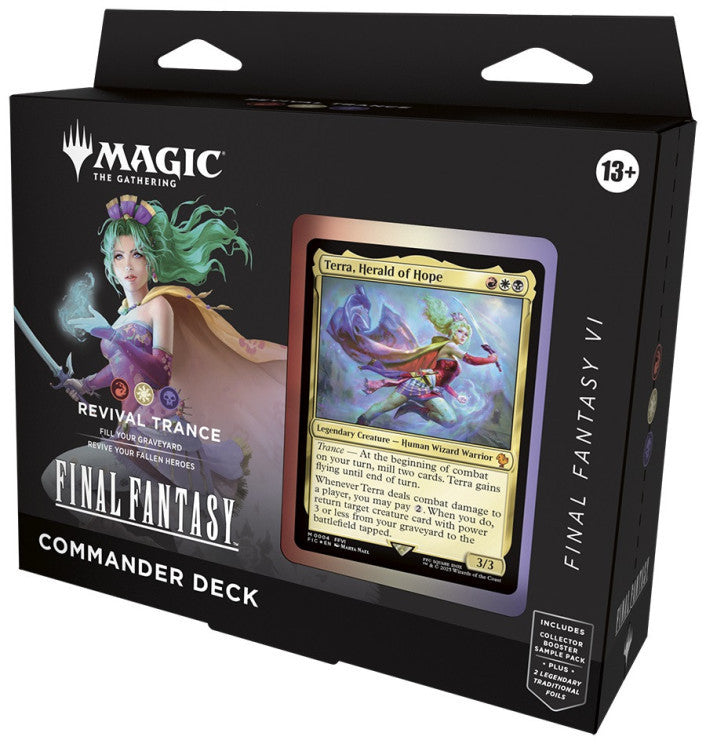 Magic the Gathering Final Fantasy Commander Deck - FFVI