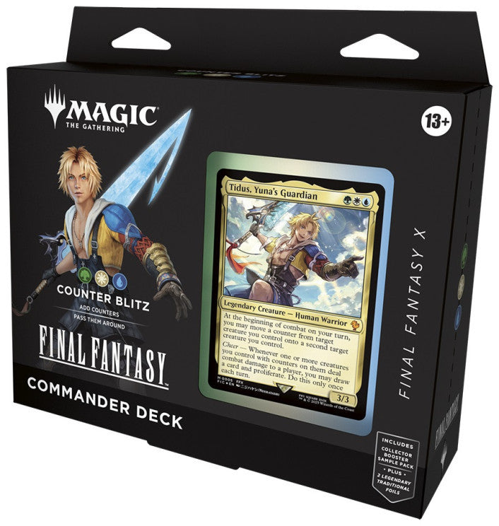 Magic the Gathering Final Fantasy Commander Deck - FFX