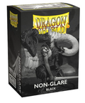 Dragon Shield Standard Card Sleeves - Box 100 - Non Glare - Black MATTE