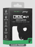 Blackout Deck Sleeves - Standard Size - White (Palms Off Gaming - POG)