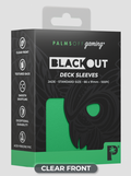 Blackout Deck Sleeves - Standard Size - Jade (Palms Off Gaming - POG)