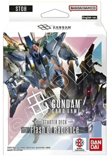Gundam Card Game: Starter Deck Display – Flash of Radiance [ST08]