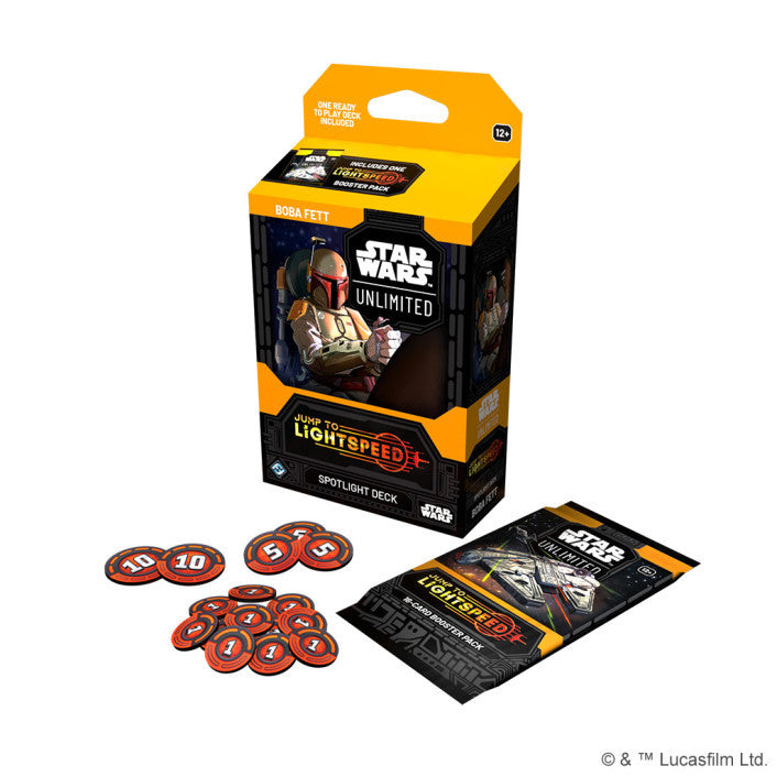 Star Wars Unlimited - Jump to Lightspeed Spotlight Deck (Boba)