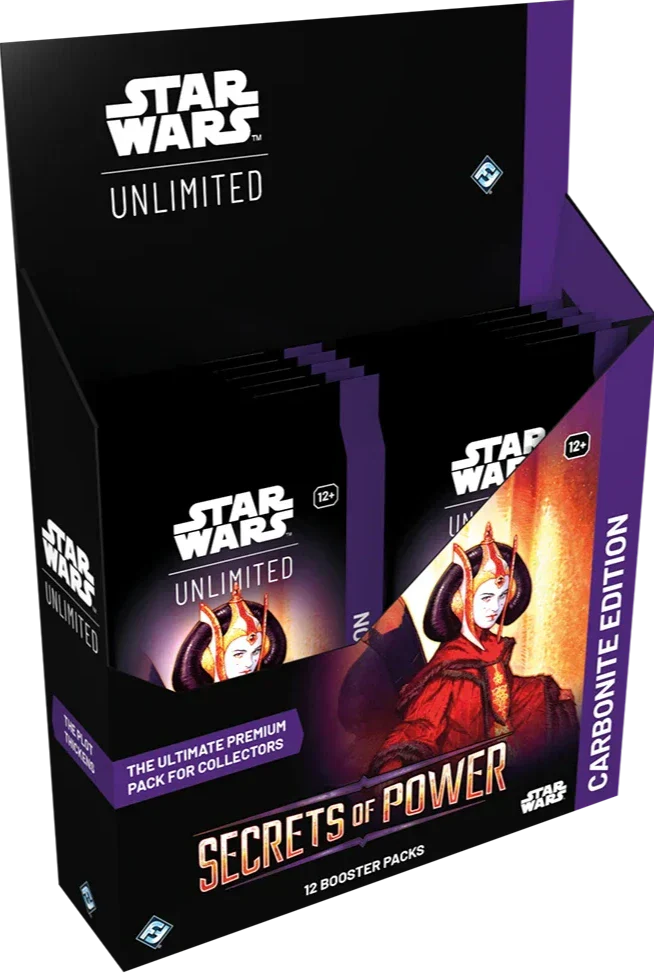 Star Wars Unlimited - Secrets of Power Carbonite Booster Display