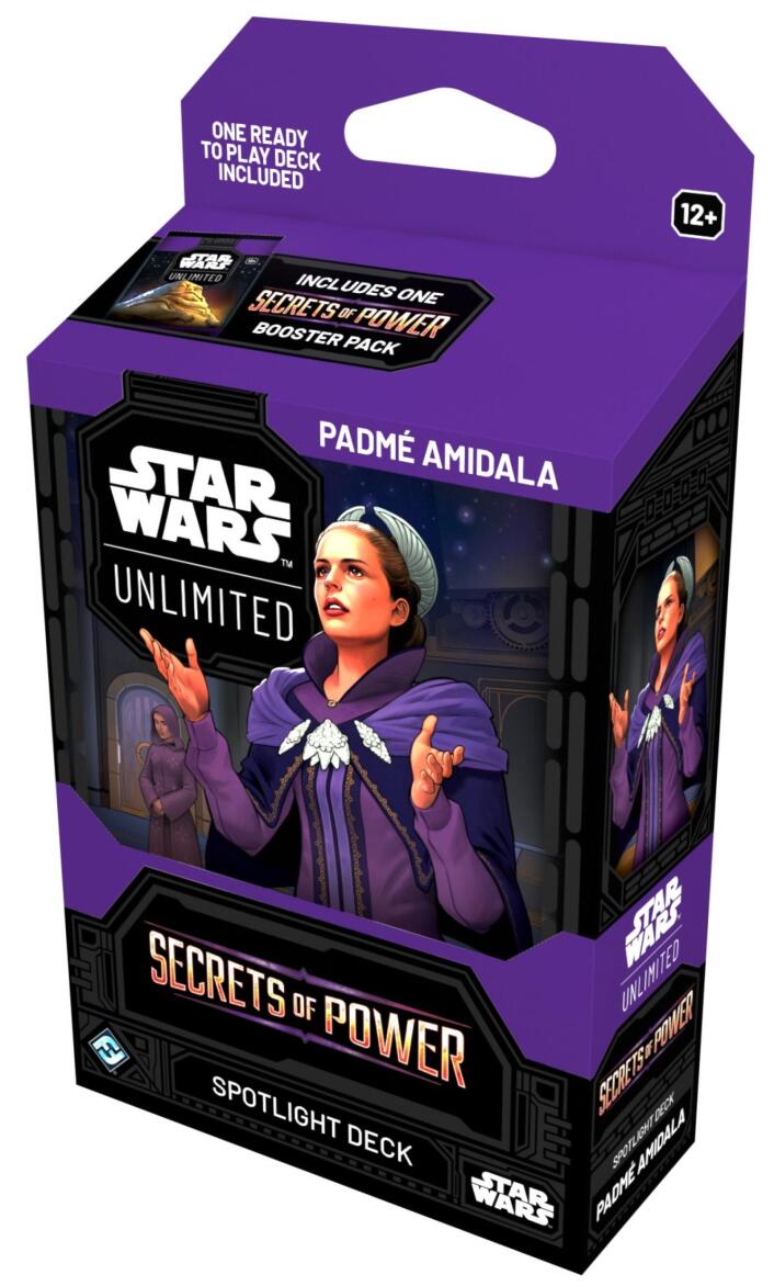 Star Wars Unlimited - Secrets of Power Spotlight Deck Display (Padme Amidala)