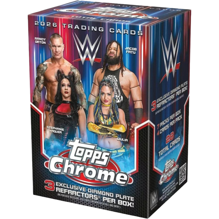 Topps 2026 WWE Chrome Value Boxes