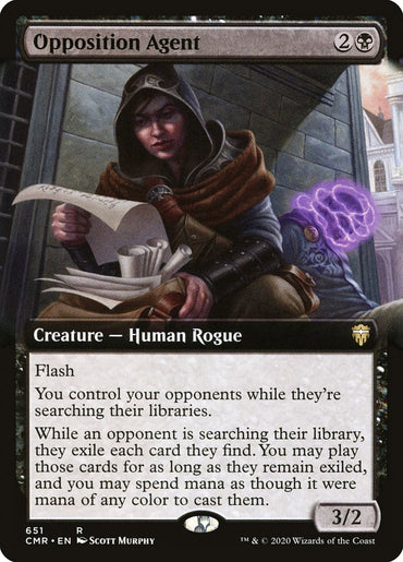 Opposition Agent (Extended Art) [Commander Legends]