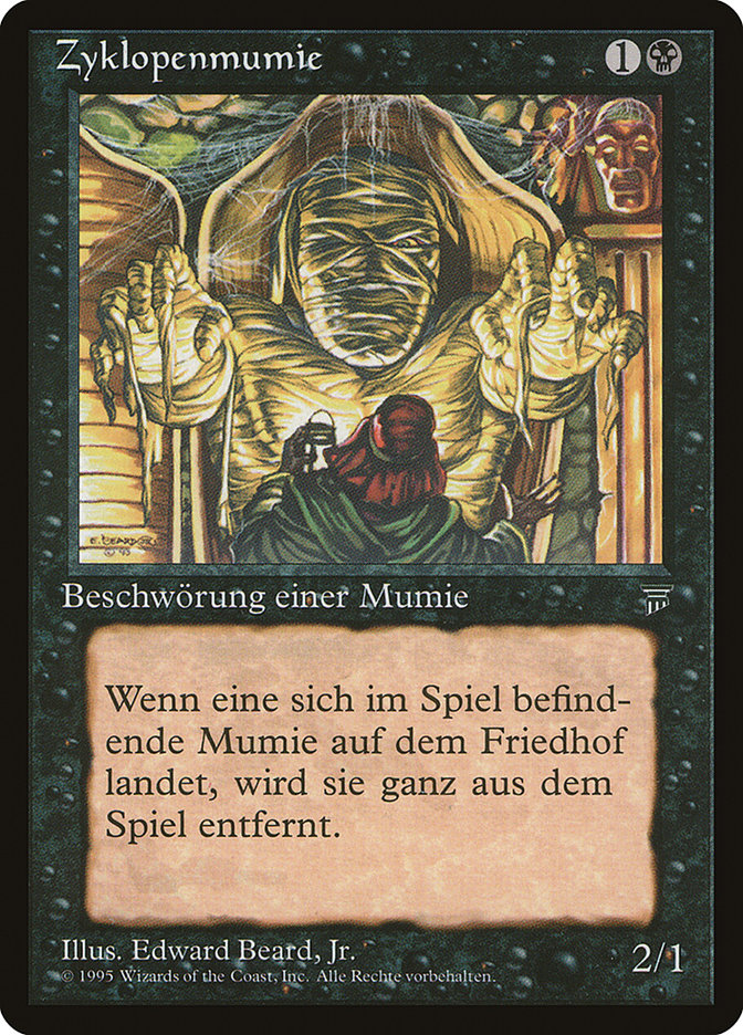 Cyclopean Mummy (German) - 