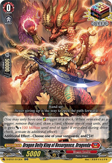 Dragon Deity King of Resurgence, Dragveda (D-BT01/013EN) [Genesis of the Five Greats]