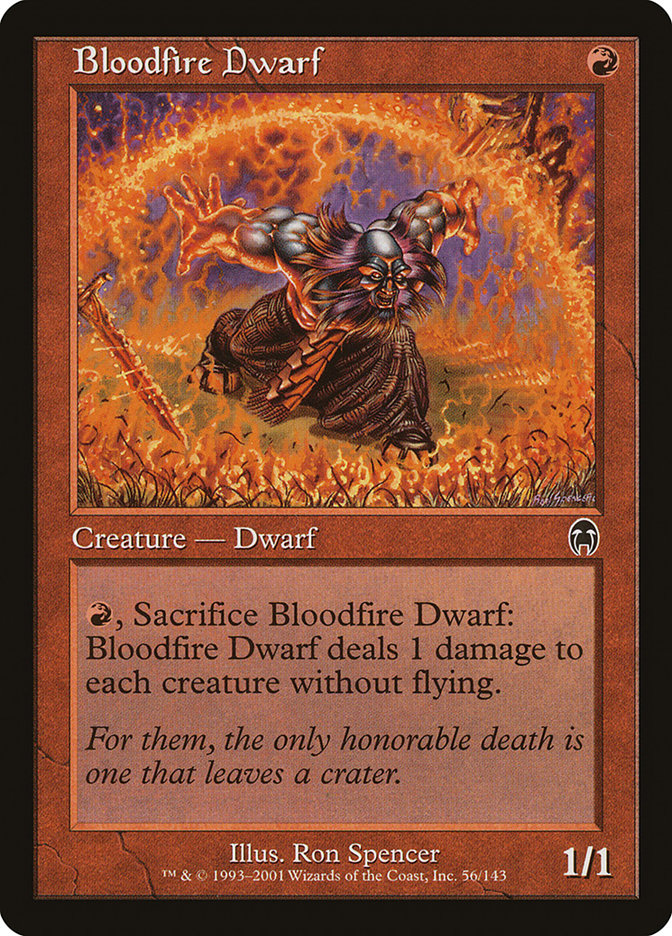 Bloodfire Dwarf [Apocalypse]