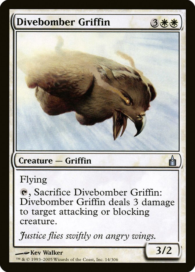 Divebomber Griffin [Ravnica: City of Guilds]
