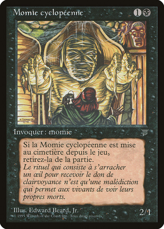 Cyclopean Mummy (French) - 